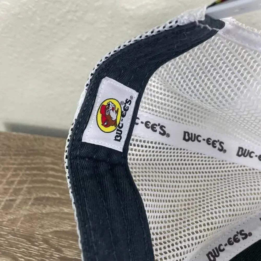 Buc-ee’s Bucees Trucker Hat Texas Flag Patch Snapback Cap‎ Red White Blue OSFM